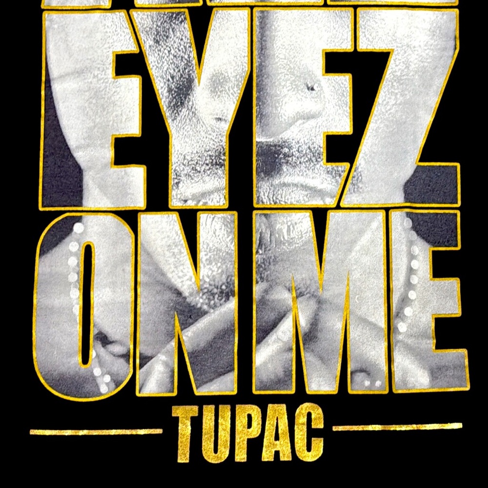 2pac "All Eyez On Me" Graphic T-Shirt - Size Extra Large XL - NWT - Picture 3 of 4